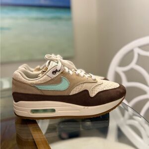 Nike AIR MAX 1 FD5088-200 retro crepe hemp men's size 8 women's 9.5 Brown Mint